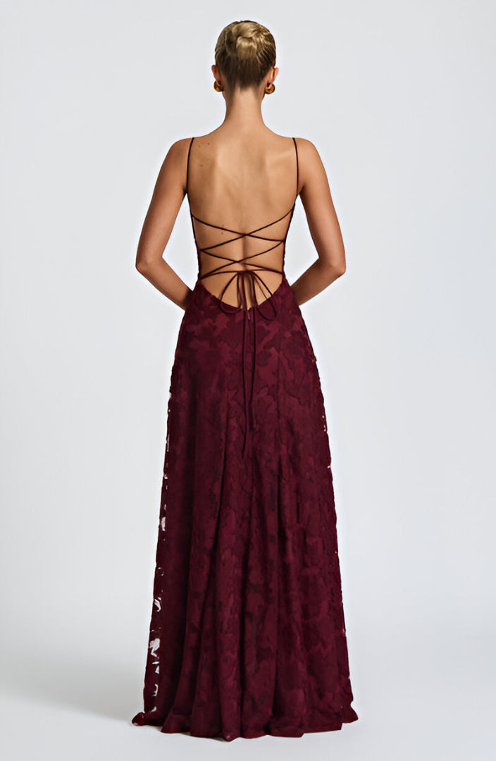SERAPHINA™ Corset Lace Maxi Gown