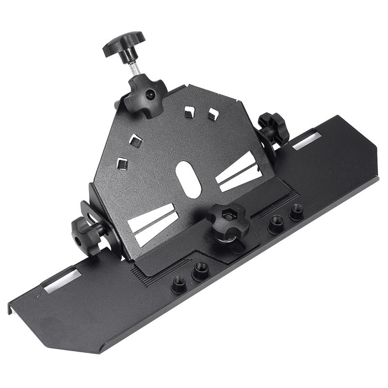 Angle Grinder Stand for 45° Chamfer Cutting