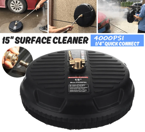 Multipurpose Pressure Washer Surface Cleaner with 2PCS Wand