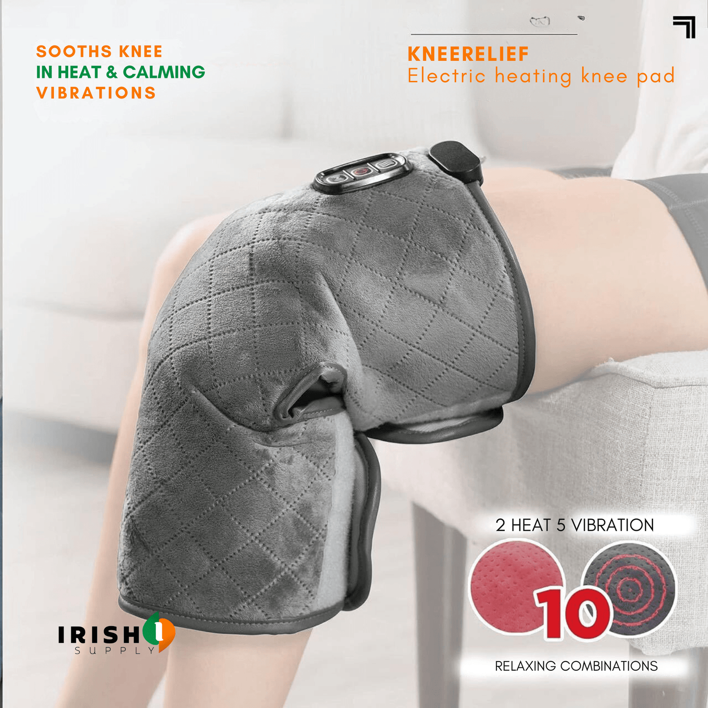 KNEERELIEF™ Heated Compression Wrap