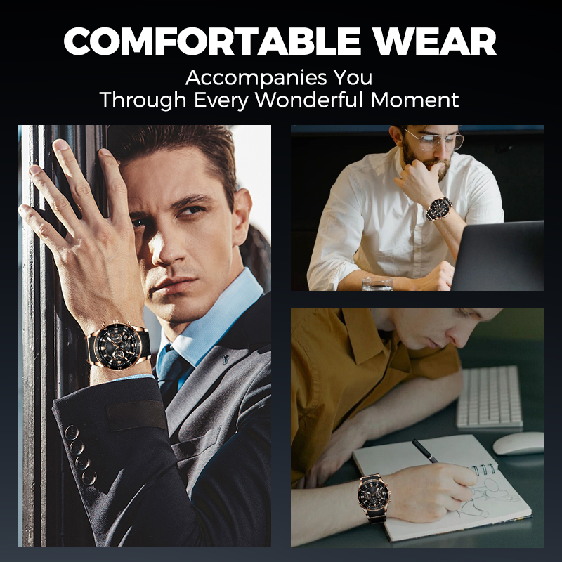 KRONOVOX™ MULTIFUNCTIONAL CHRONOGRAPH WATCH