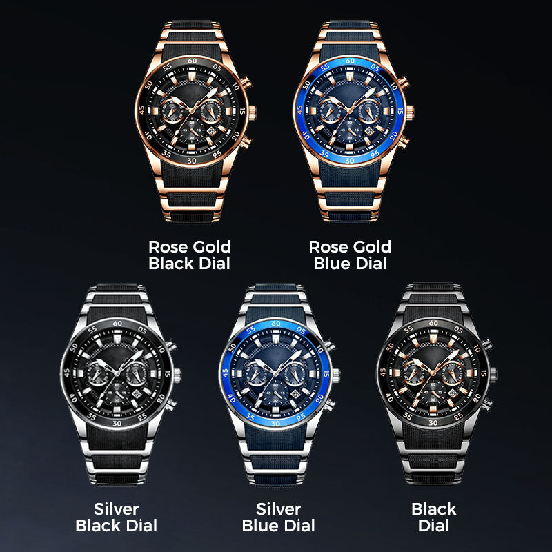 KRONOVOX™ MULTIFUNCTIONAL CHRONOGRAPH WATCH