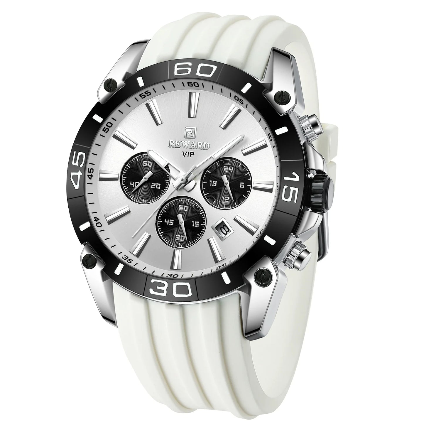 REWARD-Montre-bracelet étanche pour homme, chronographe Shoous, date, nouvelle mode