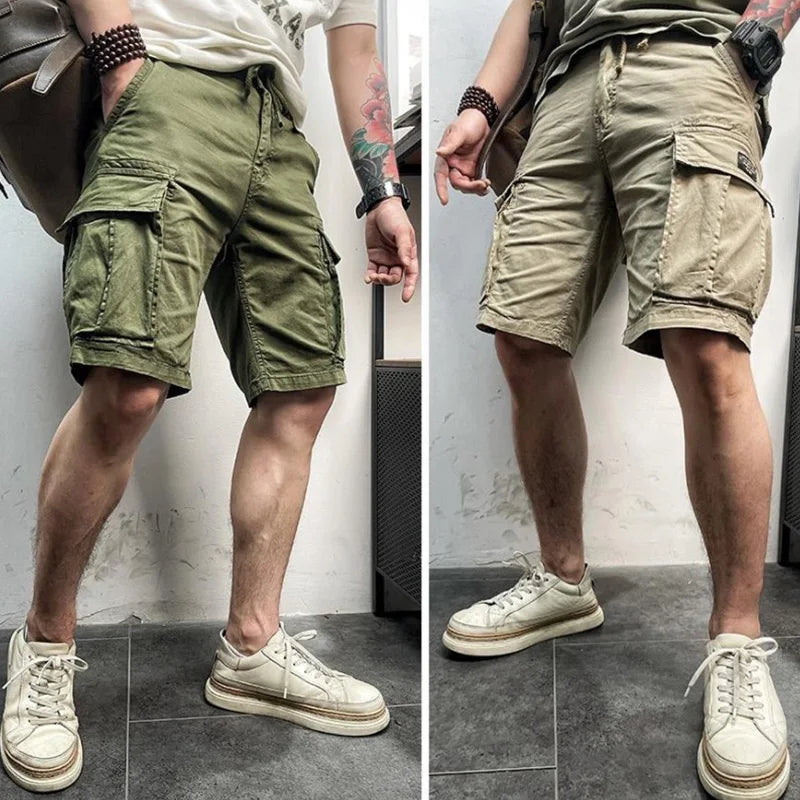 TRAVIX™ Quick-Dry Utility Cargo Shorts