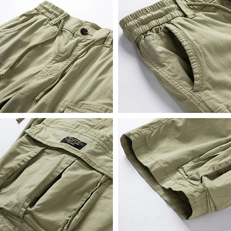 TRAVIX™ Quick-Dry Utility Cargo Shorts