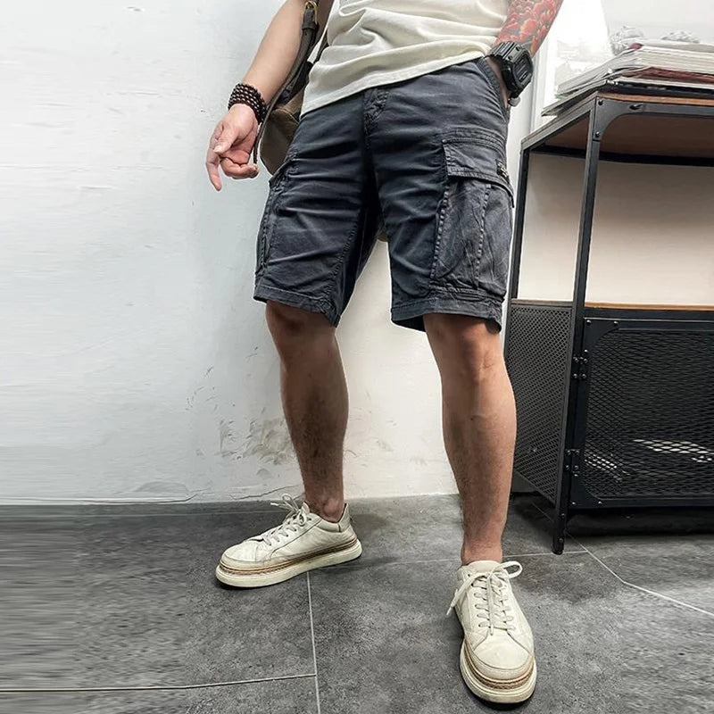 TRAVIX™ Quick-Dry Utility Cargo Shorts
