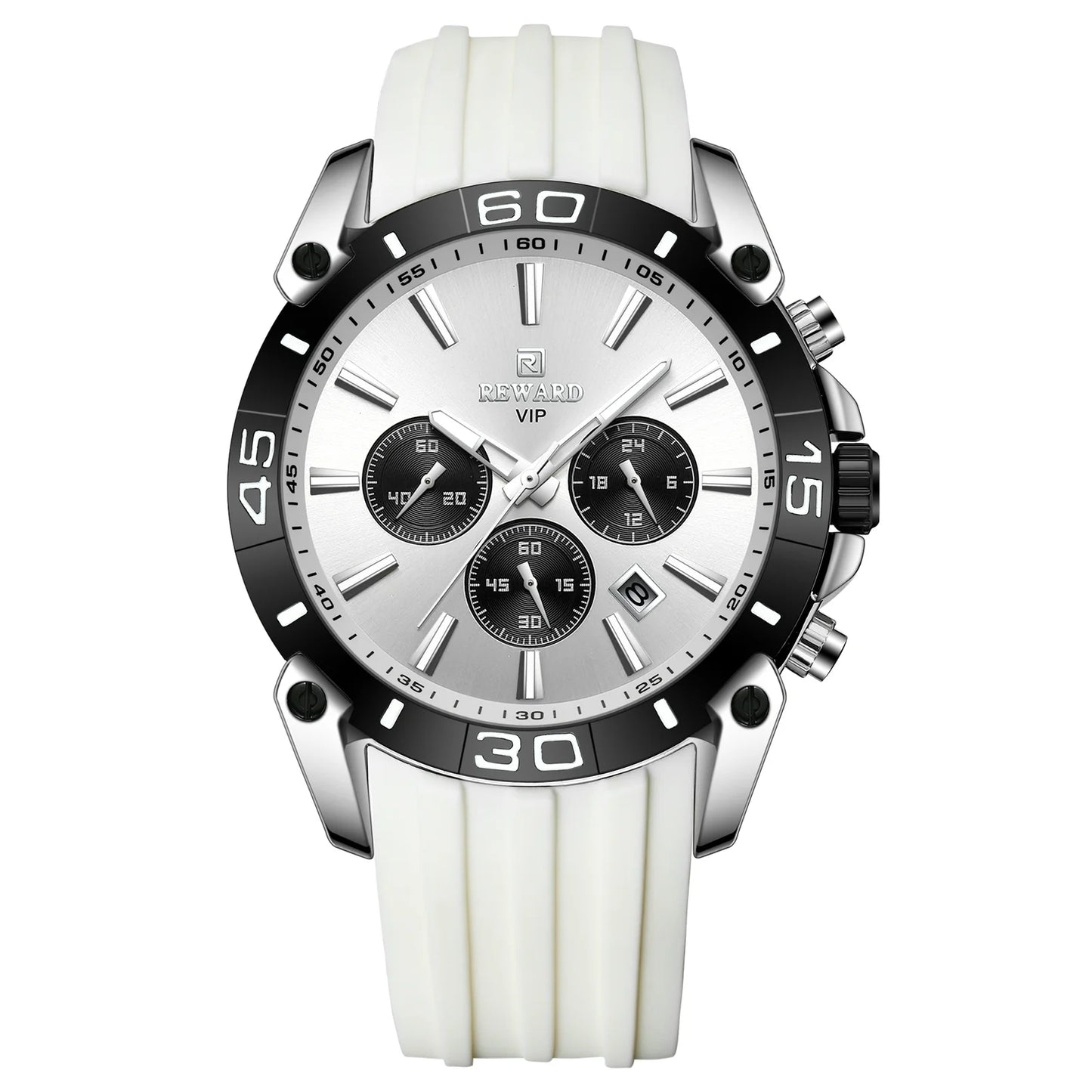 REWARD-Montre-bracelet étanche pour homme, chronographe Shoous, date, nouvelle mode