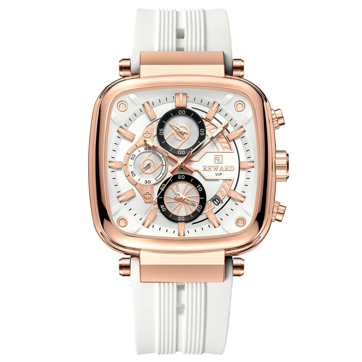 Stravon Square Chrono Sport Watch