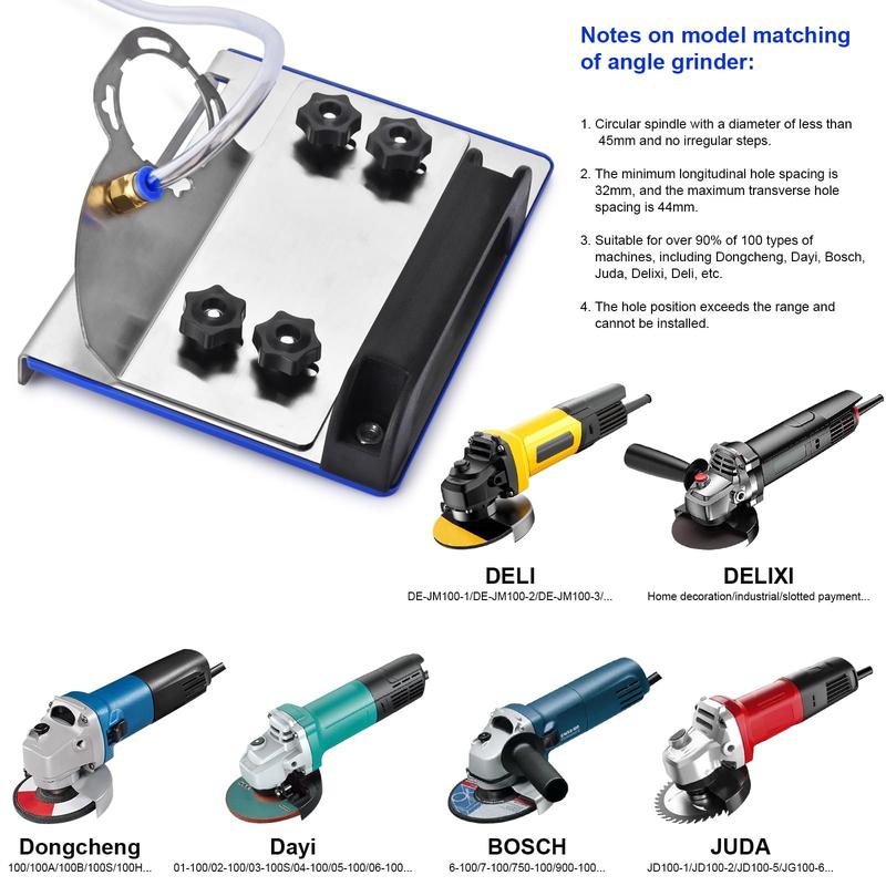 LAST DAY 50% OFF OFFER | Angle Grinder Stand for Tile 45° Chamfer Cutting