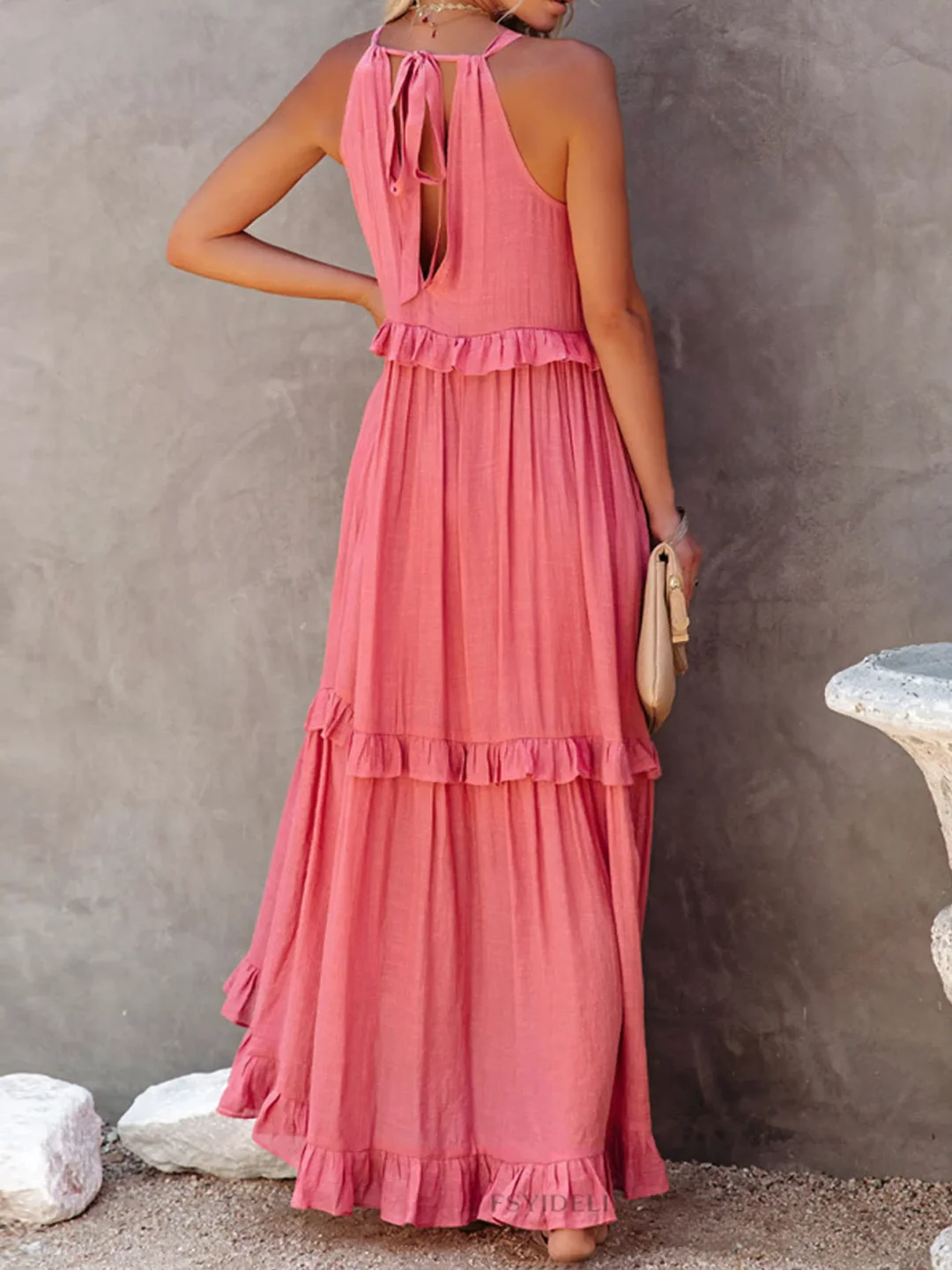 SORELLINA™ Ruffle Breeze Maxi Dress
