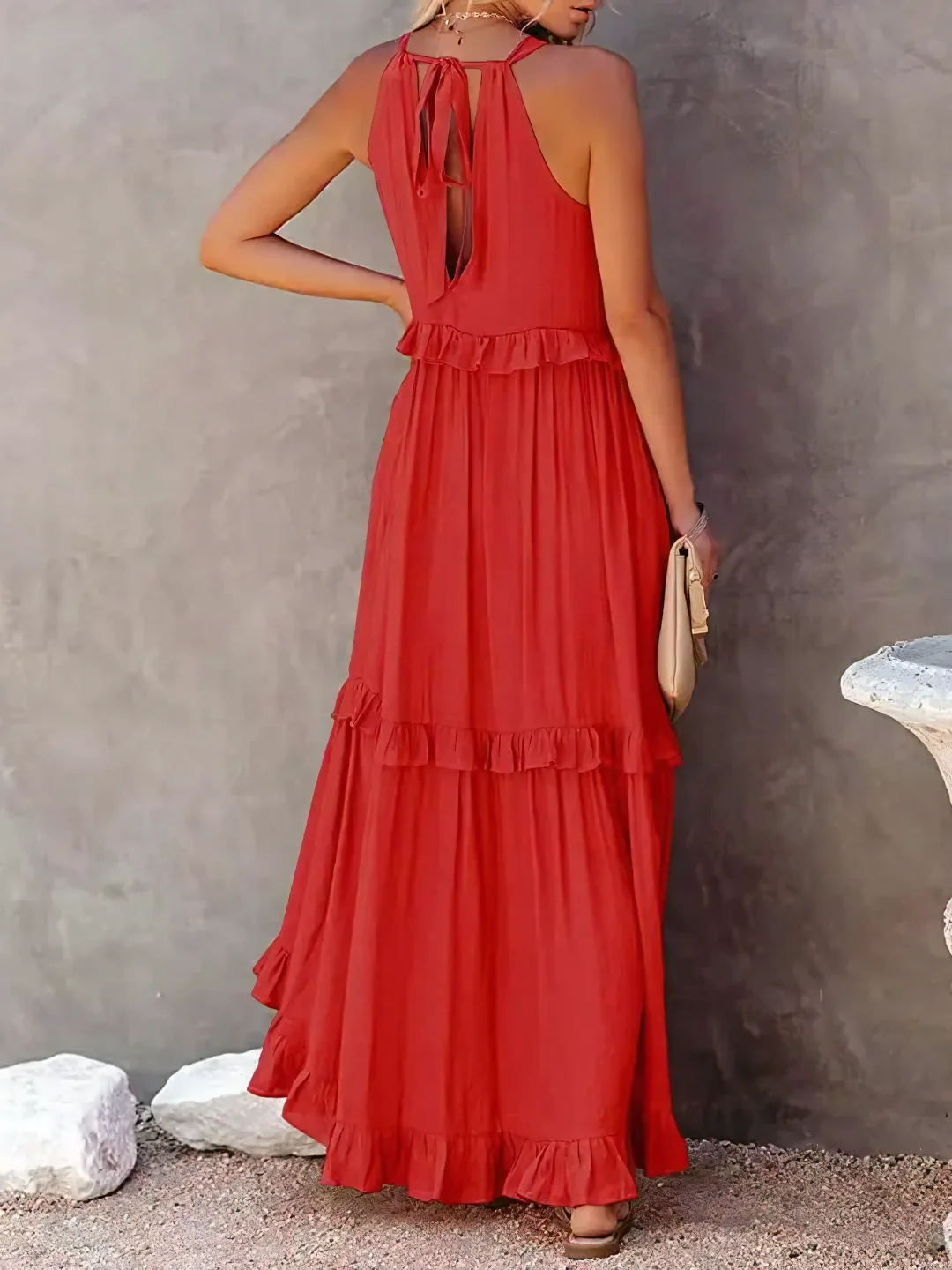 SORELLINA™ Ruffle Breeze Maxi Dress