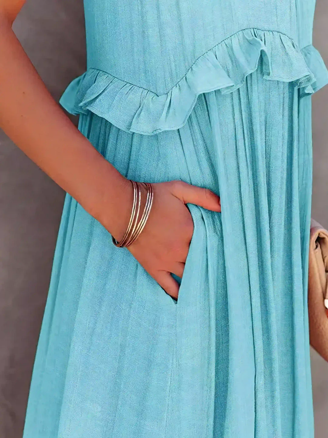 SORELLINA™ Ruffle Breeze Maxi Dress