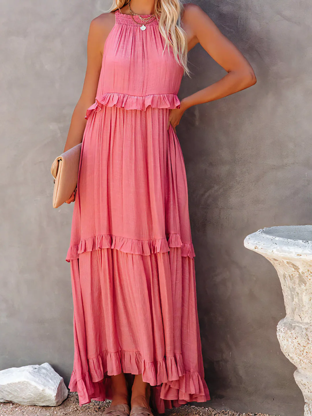 SORELLINA™ Ruffle Breeze Maxi Dress