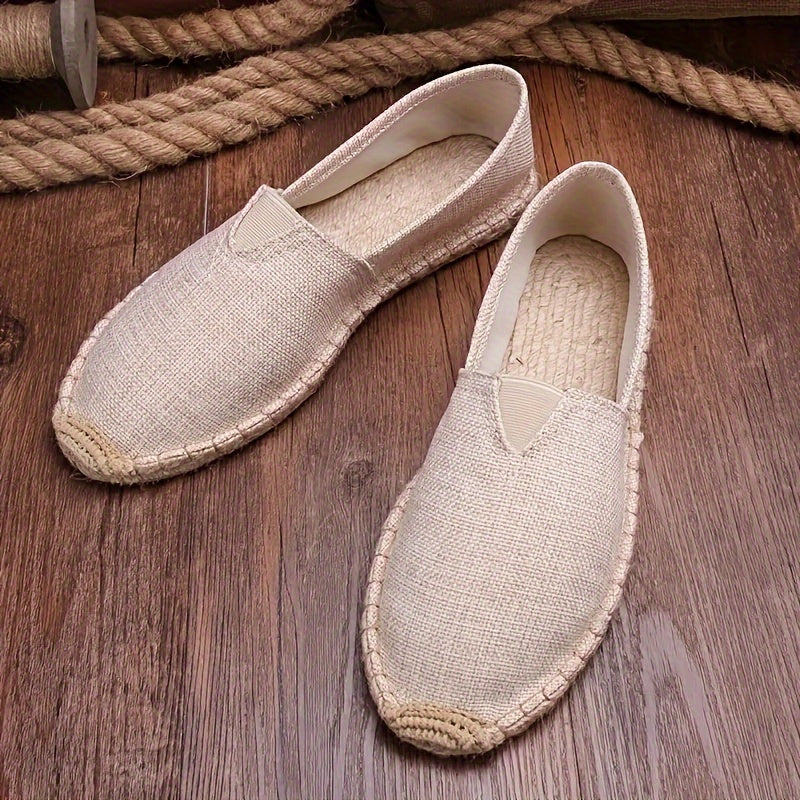Sebastian™ | Classic Linen Espadrilles