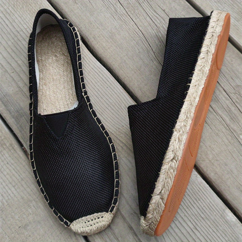 Sebastian™ | Classic Linen Espadrilles