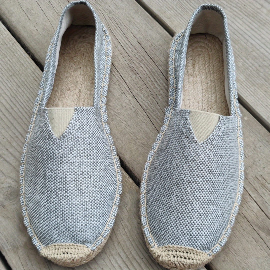 Sebastian™ | Classic Linen Espadrilles