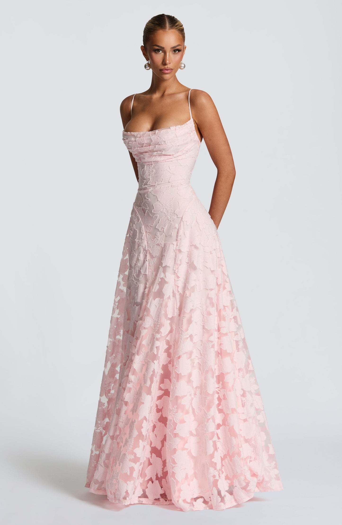 SERAPHINA™ Corset Lace Maxi Gown