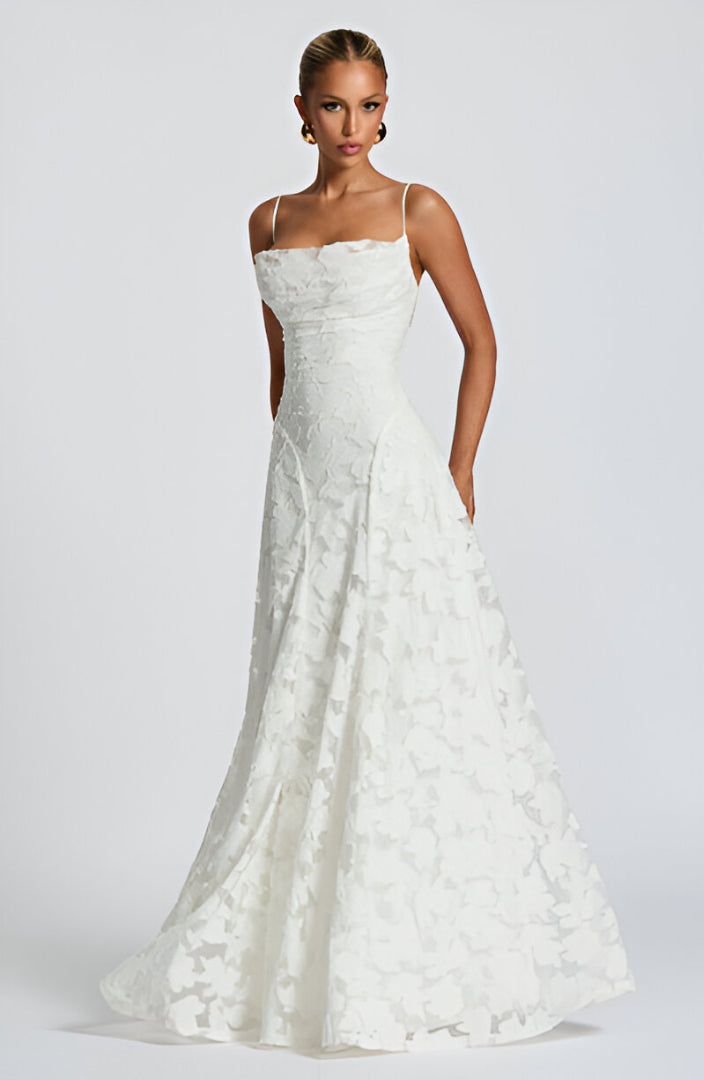 SERAPHINA™ Corset Lace Maxi Gown