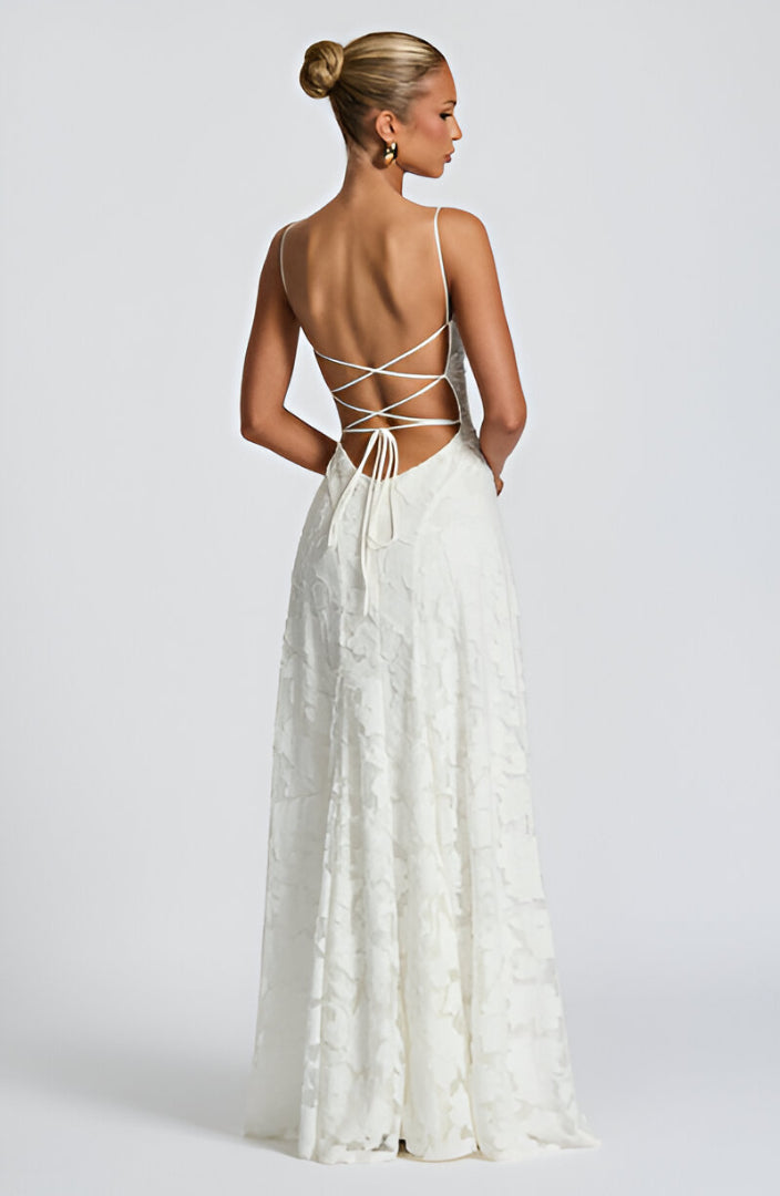 SERAPHINA™ Corset Lace Maxi Gown
