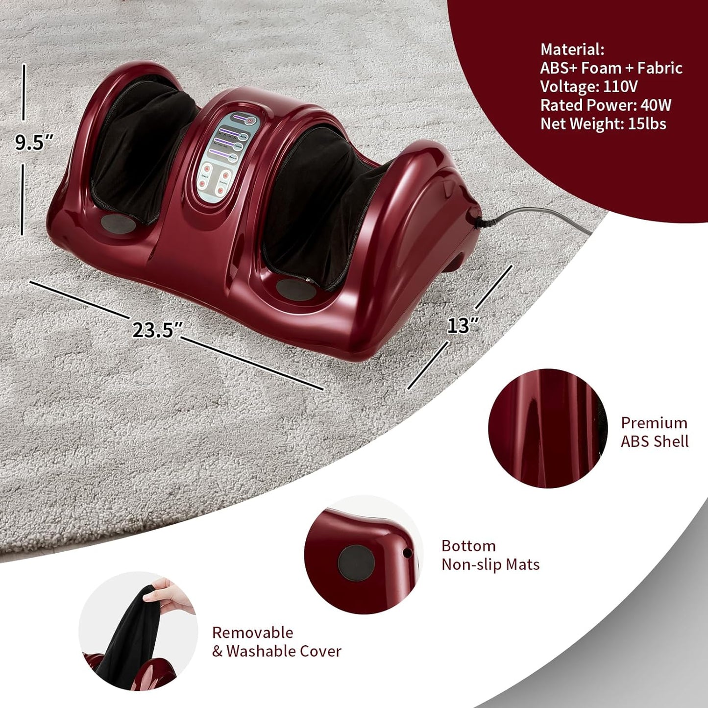 RelaxEase Foot & Leg Massager