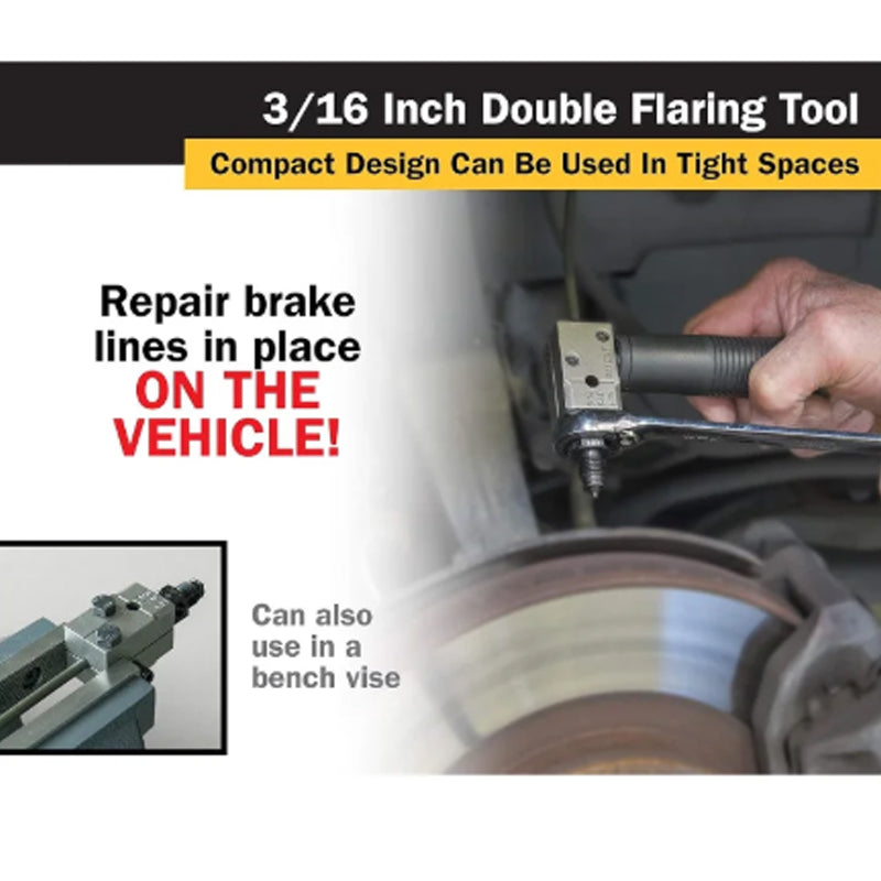 Universal Brake Line Flaring Tool Kit for Vehicles