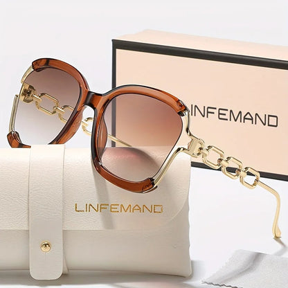Empress Chain-Link Sunglasses