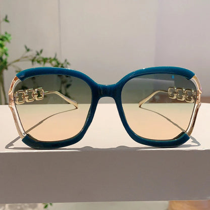 Empress Chain-Link Sunglasses