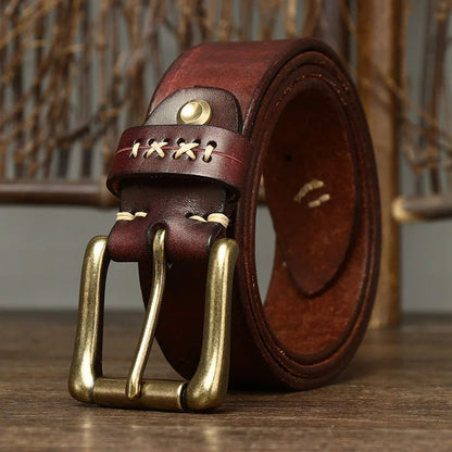 MARCELLO™ Vintage Buffalo Leather Belt