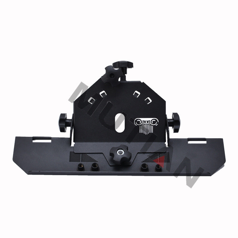 Angle Grinder Stand for 45° Chamfer Cutting