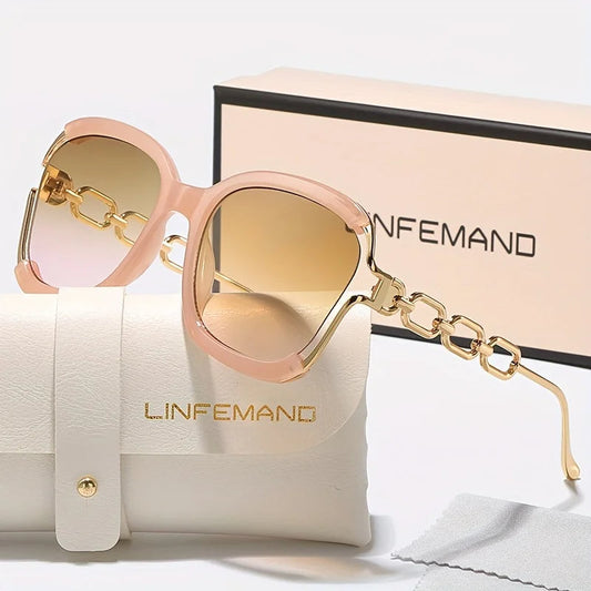 Empress Chain-Link Sunglasses