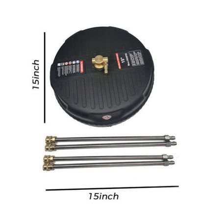 Multipurpose Pressure Washer Surface Cleaner with 2PCS Wand