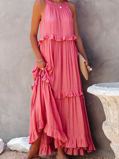 SORELLINA™ Ruffle Breeze Maxi Dress