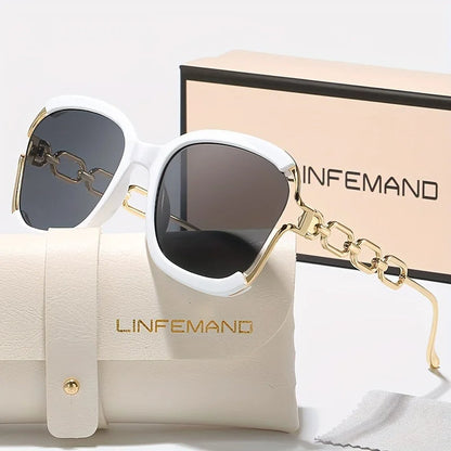 Empress Chain-Link Sunglasses