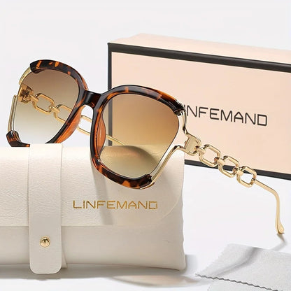 Empress Chain-Link Sunglasses