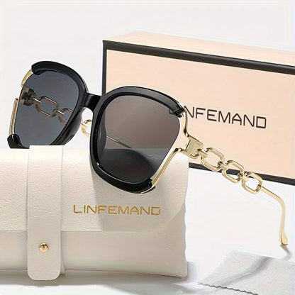 Empress Chain-Link Sunglasses