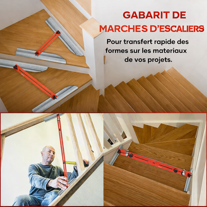 StairFit PRO™ – Outil de Mesure d’Escaliers & Transfert de Formes