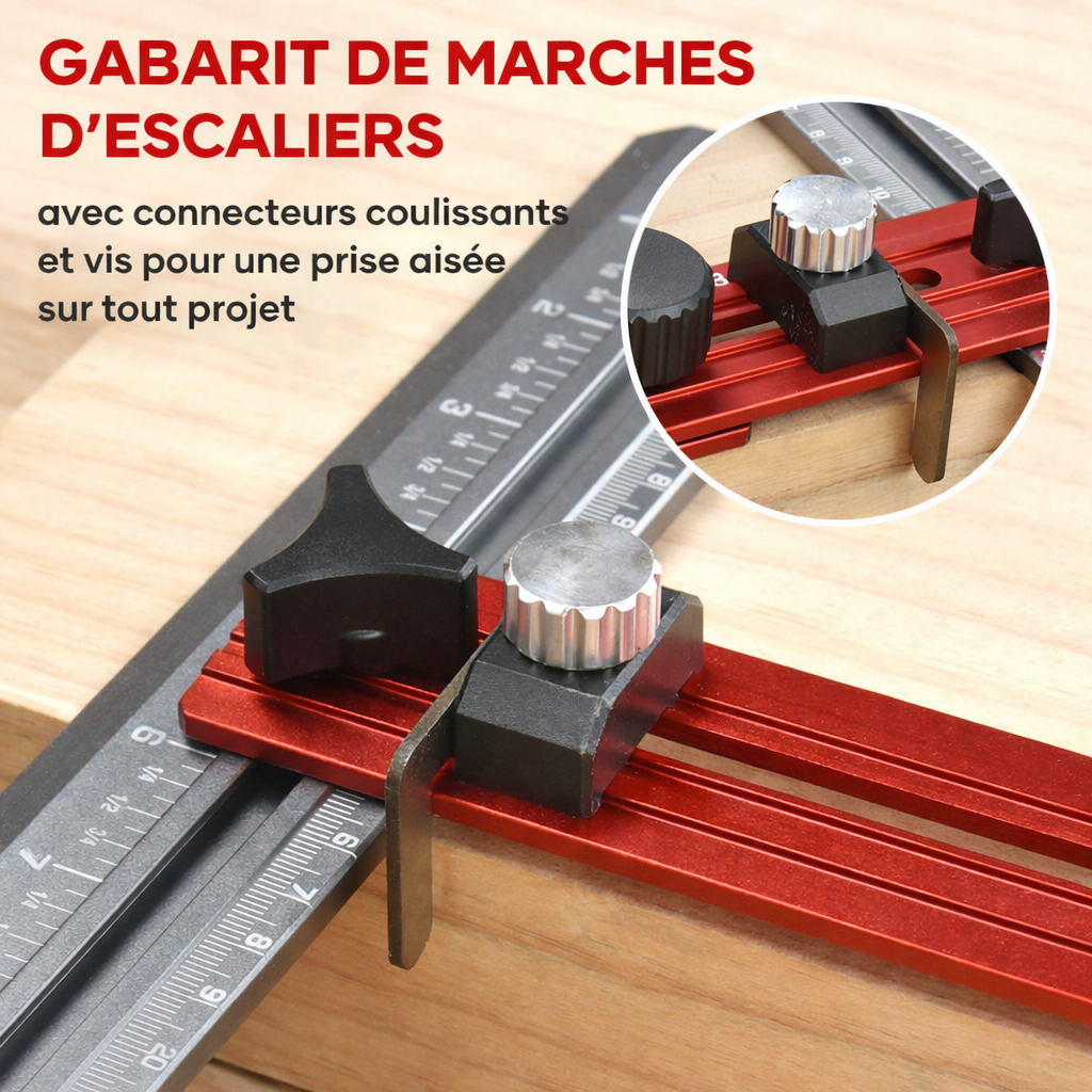 StairFit PRO™ – Outil de Mesure d’Escaliers & Transfert de Formes