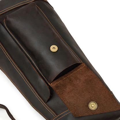 Premium Handmade Leather Sling Bag Fanny Pack