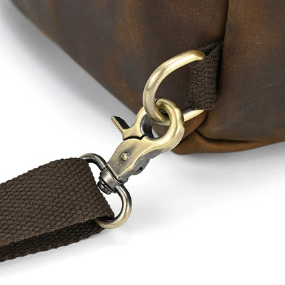 Leather Convertible Backpack Crossbody Bag Fanny Pack