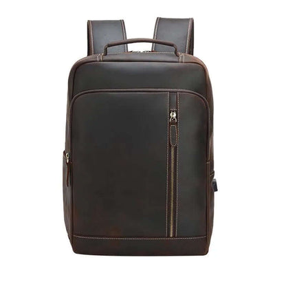 Minimalist Leather Backpack