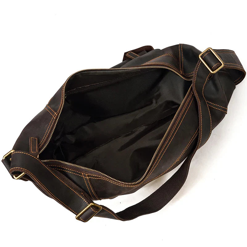 Premium Handmade Leather Sling Bag Fanny Pack