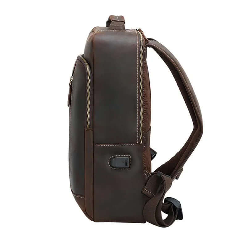 Minimalist Leather Backpack