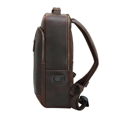 Minimalist Leather Backpack