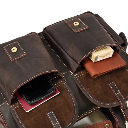 Full Grain Leather Mens Briefcase