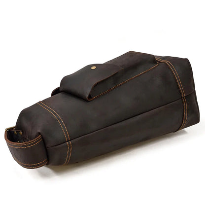 Premium Handmade Leather Sling Bag Fanny Pack