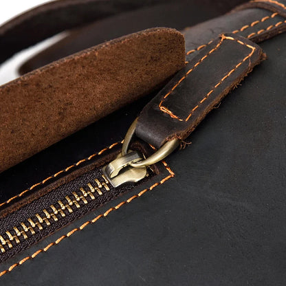 Premium Handmade Leather Sling Bag Fanny Pack