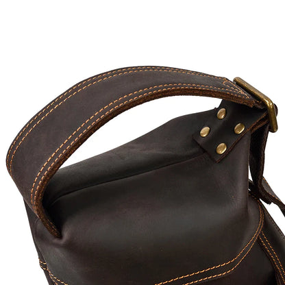 Premium Handmade Leather Sling Bag Fanny Pack