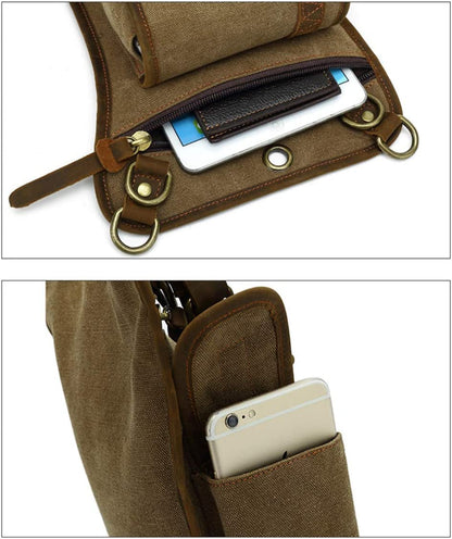 BRUNERO™ Urban Canvas Chest Bag