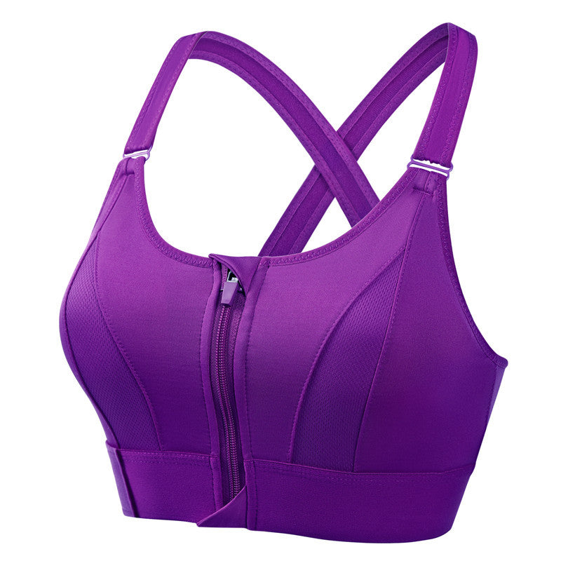 Lora™ - Zip Fit Sports Bra Anti-Sweat