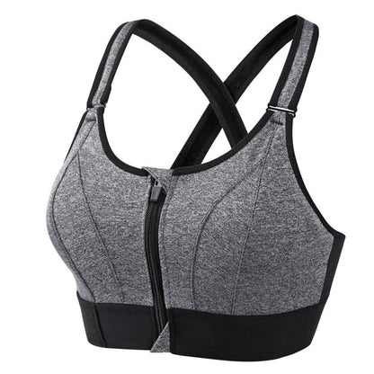 Lora™ - Zip Fit Sports Bra Anti-Sweat